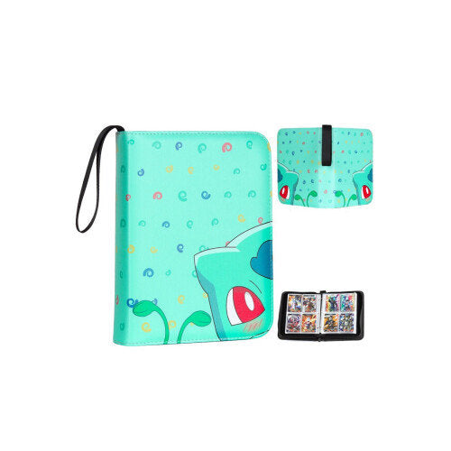 Pokémon Bulbasaur 4 Pocket Ring Binder For TCG Storage