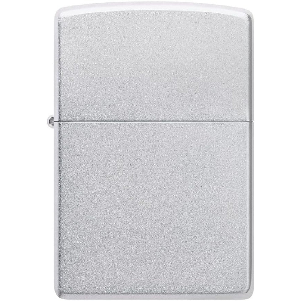 Zippo Regular Satin Chrome Refillable Windproof Lighter