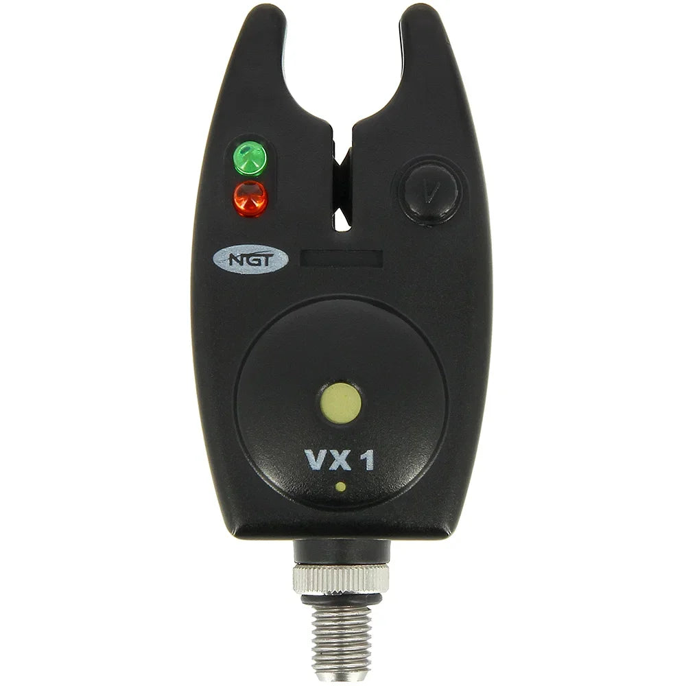 NGT Bite VX-1 Alarm With Volume Control Green One Size x2