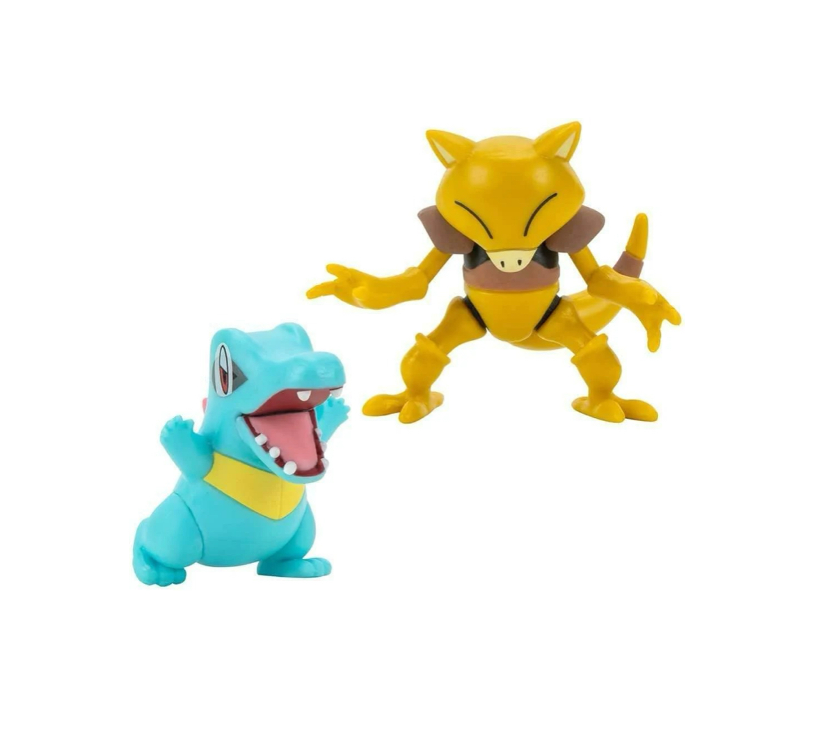 Pokémon Battle Figures Abra & Totodile