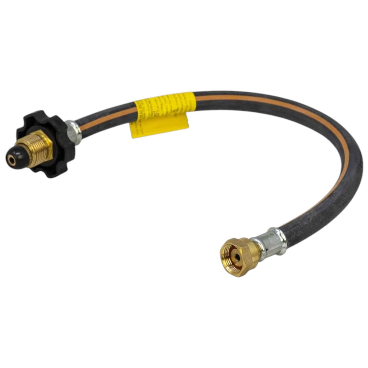 Propane Pigtail Hose 0.45m With Hand Wheel Non Return POL x W20 Fitting