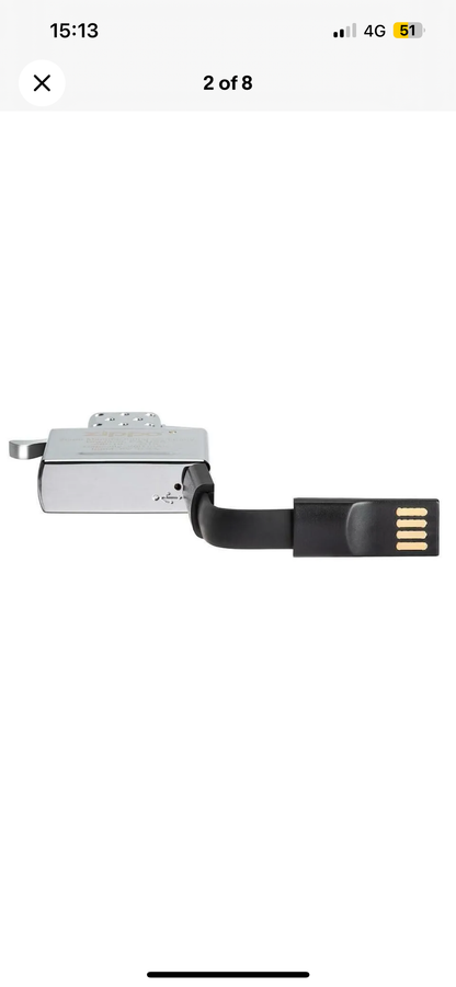 Zippo ARC Lighter Insert Rechargeable For Regular Zippo Lighters
