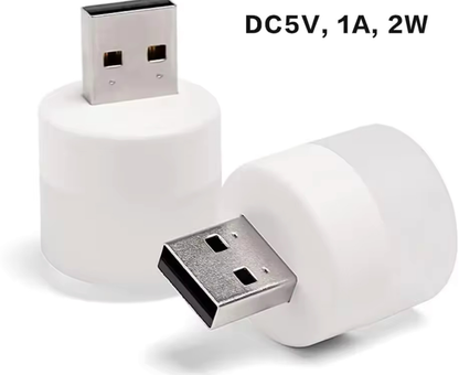 USB Warm White Plug In Night Light