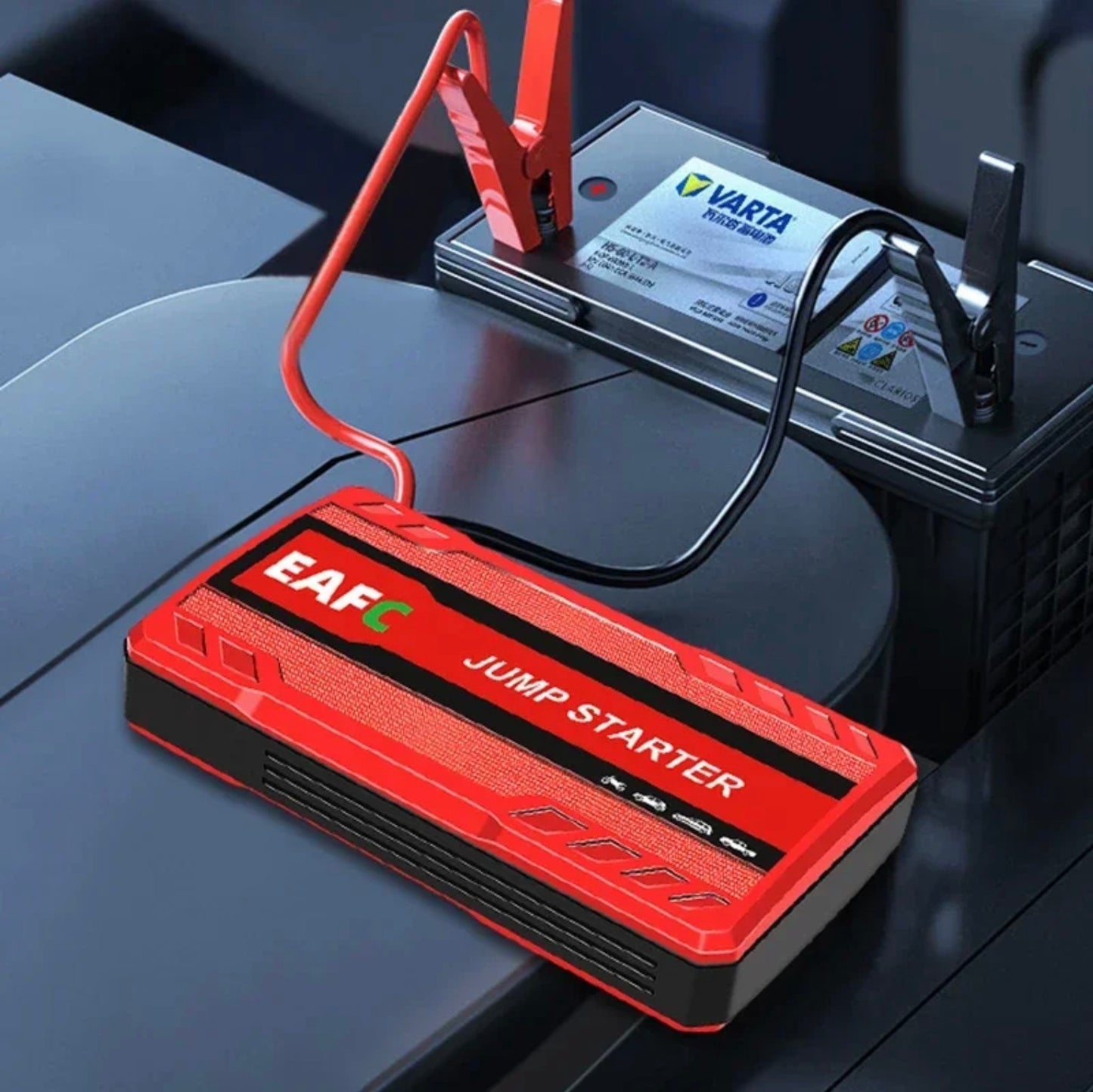 EAFC Portable Car Battery Jump Starter Emergency Car Battery Booster