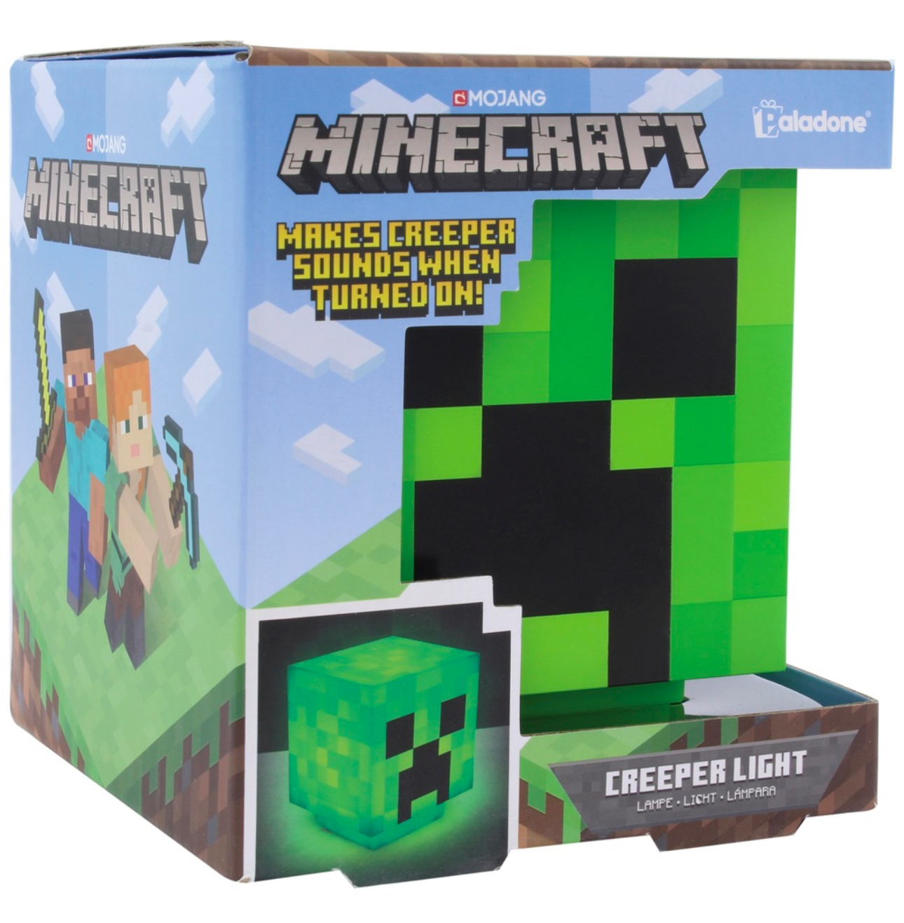 Minecraft Green Creeper Light Sounds When Turned On