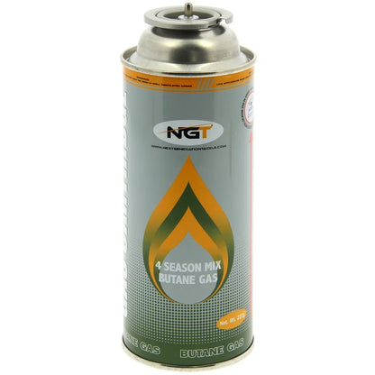 NGT 227g Butane Gas Canisters 4 Pack