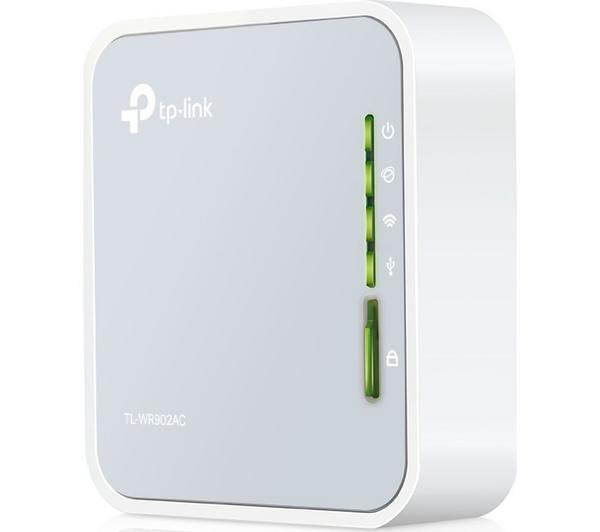 TP-Link TL-WR902AC WiFi Cable & Fibre Router - AC 750, Dual-band