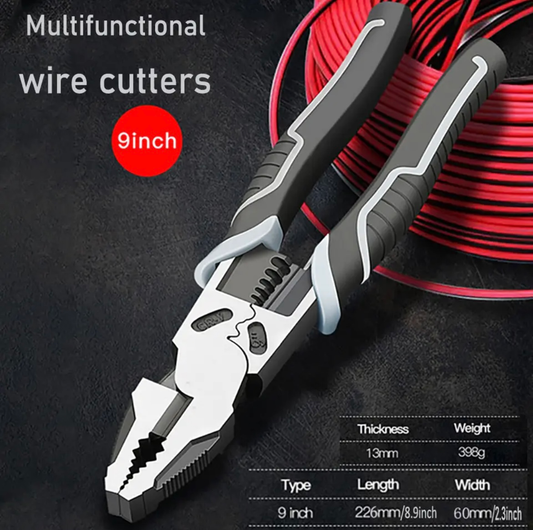9 Inch Wire Cutting Pliers Multifunction Tool