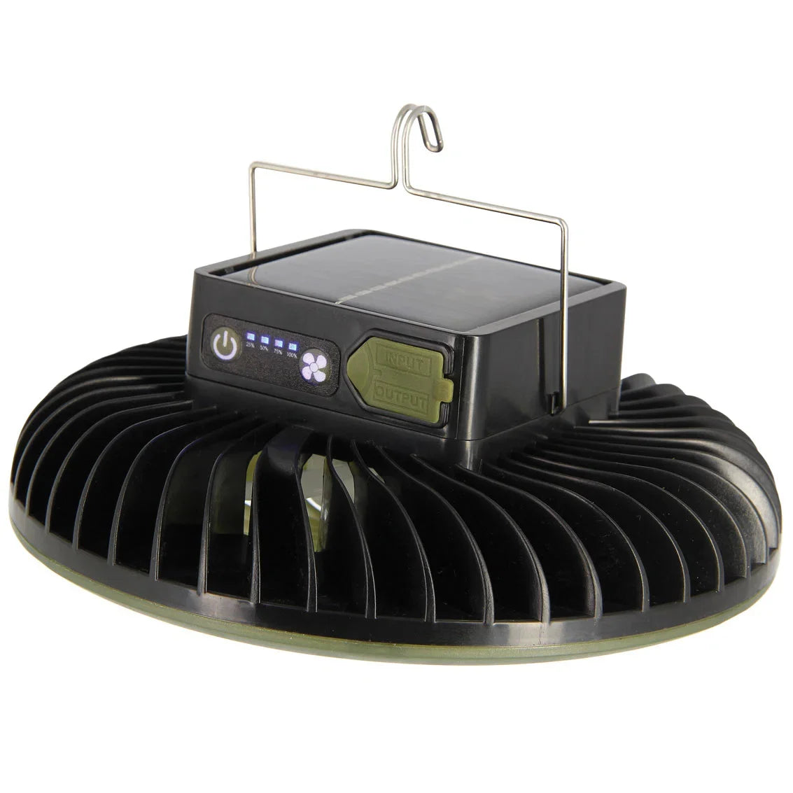 NGT Dynamic Fan USB Rechargable 3600mAh Fan with Light and Powerbank