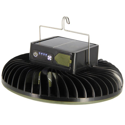 NGT Dynamic Fan USB Rechargable 3600mAh Fan with Light and Powerbank