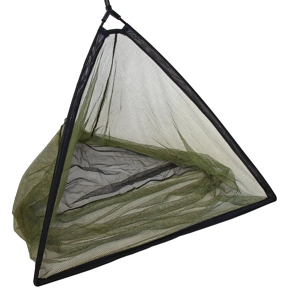 NGT 42" Specimen Net Two-Tone Mesh With Metal 'V' Block & Stink Bag
