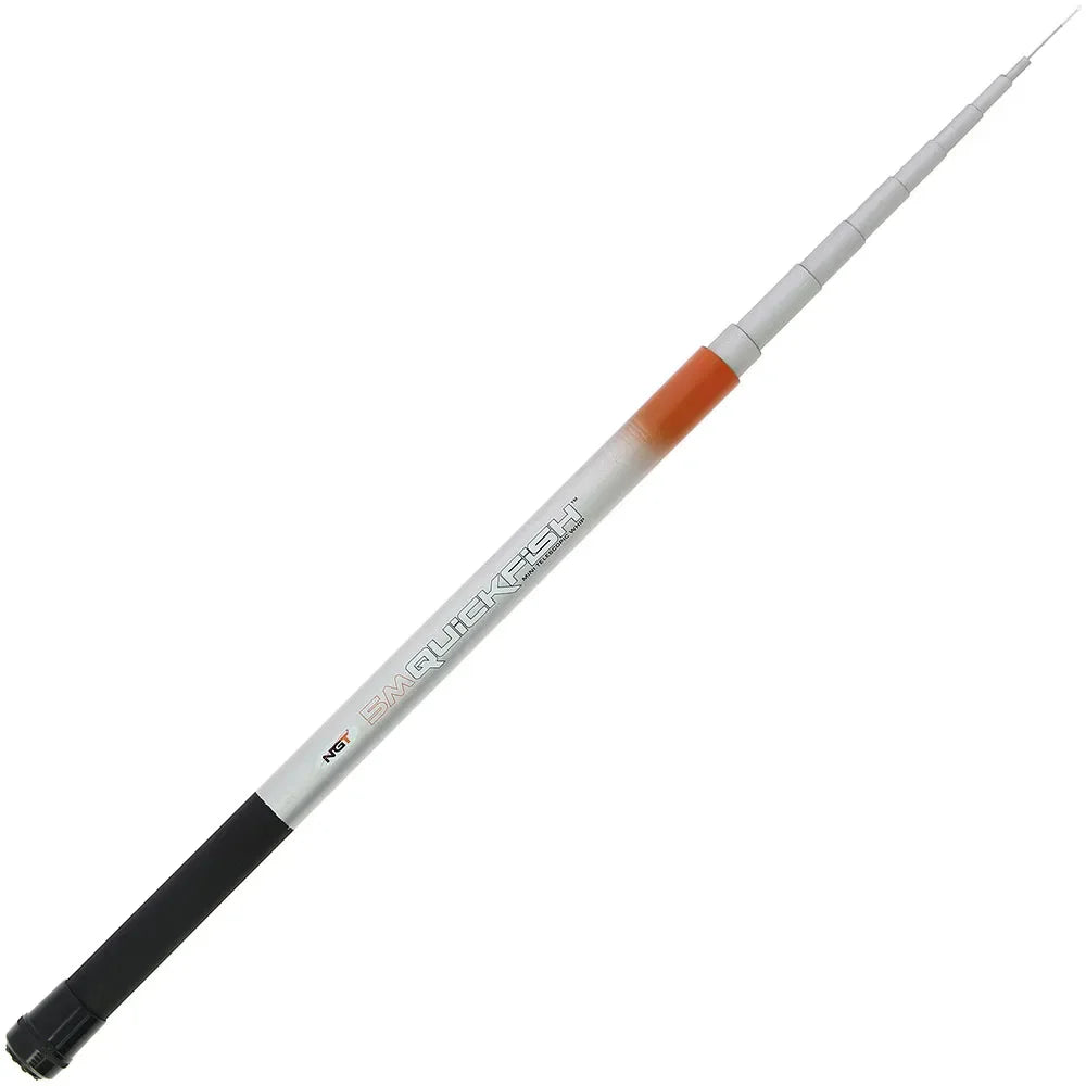 NGT Quickfish Combo 5m Compact Whip With Rig & Disgorger