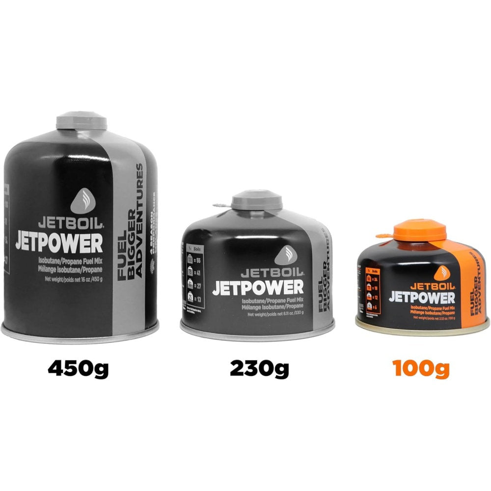 Jetboil JetPower Fuel 100g Gas Canister