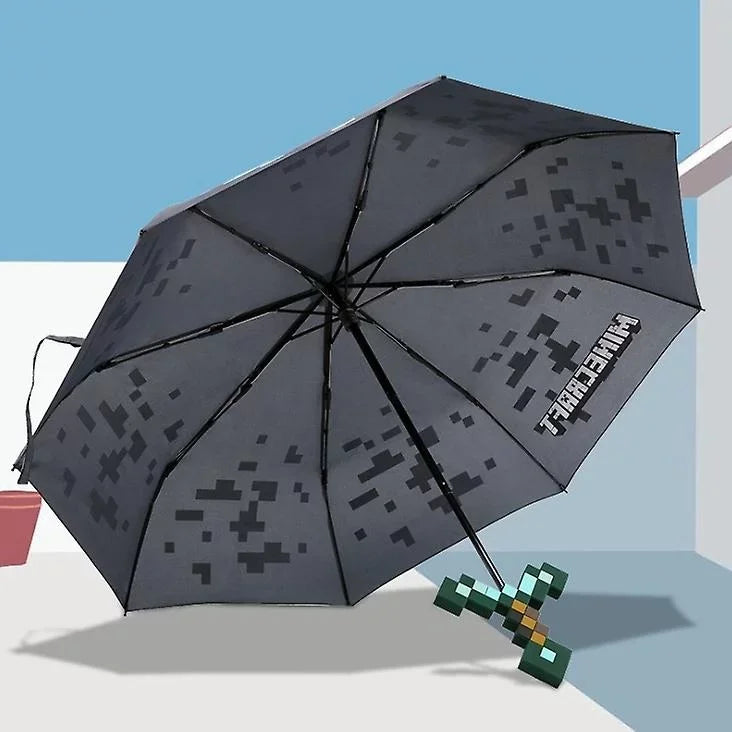Minecraft Sword-Handle Umbrella Premium Quality with Gift Box