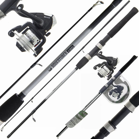 Angling Pursuits Starter Rod Adventurer Combo - 4.5ft, 2pc Rod & Reel (Glass)