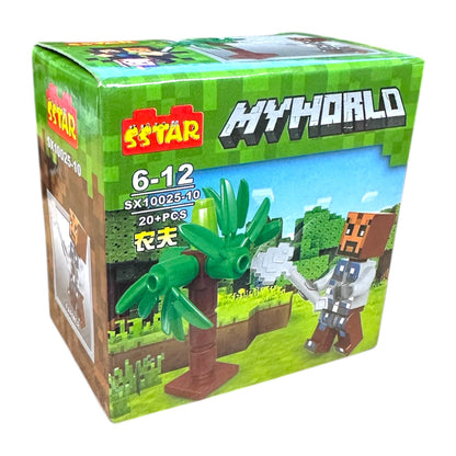 Minecraft My World 5 Star Block Set 25+ Pieces