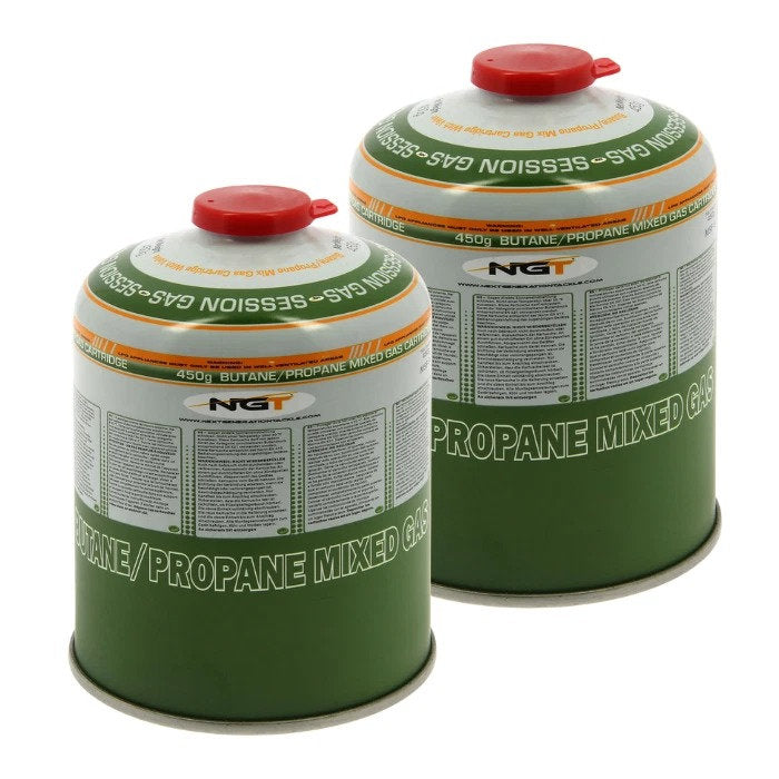 NGT 450g Butane/Propane Gas Canister 2 Pack