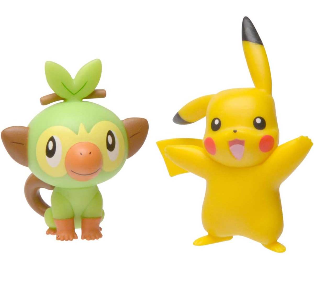 Pokémon Battle Figures Grookey & Pikachu