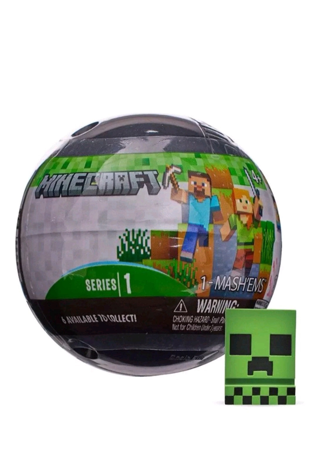 Minecraft Mash‚Äôems Mystery Capsule Squishy Toy Collectible Figures 6 to Collect