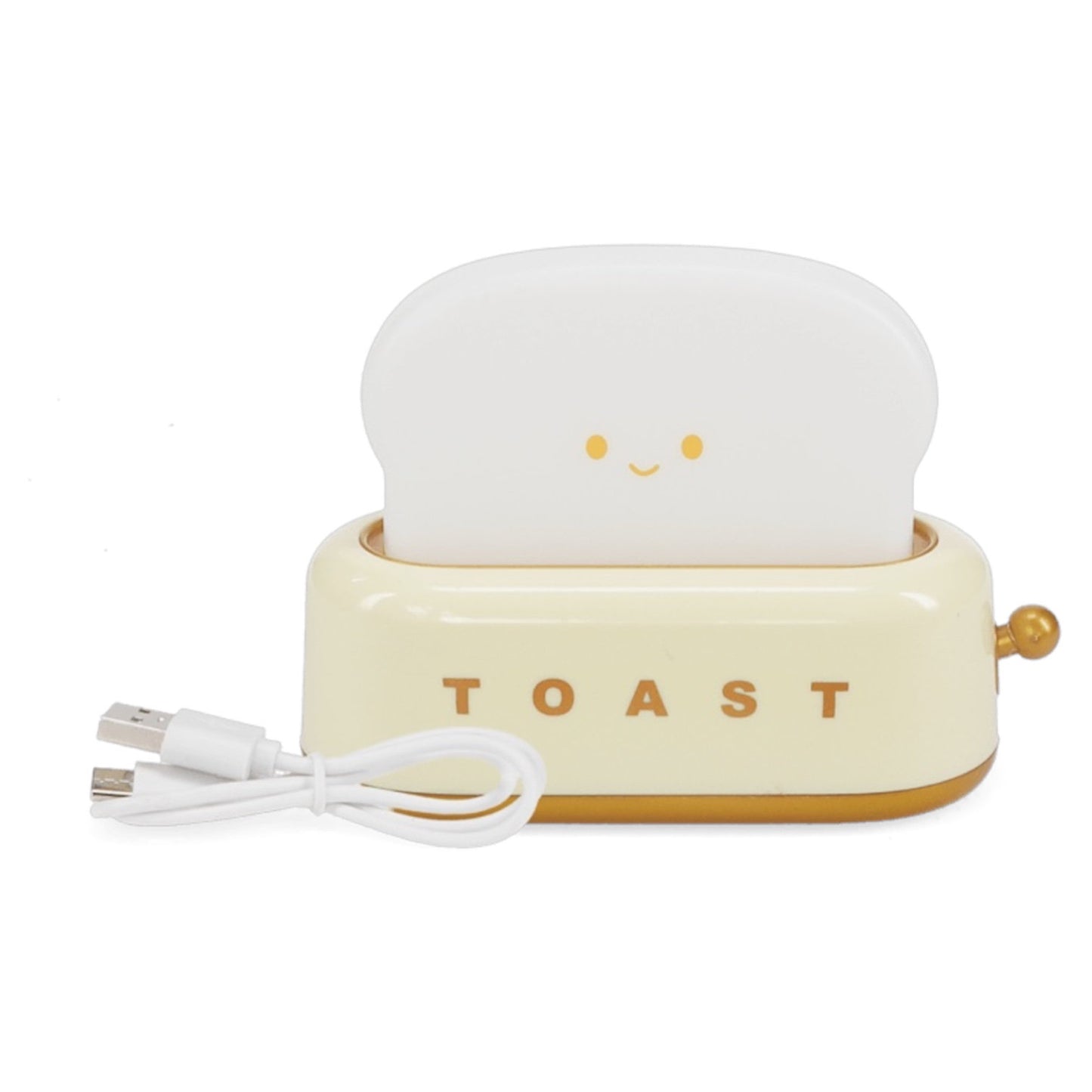 Kawaii Rechargeable Toaster Lamp Night Light