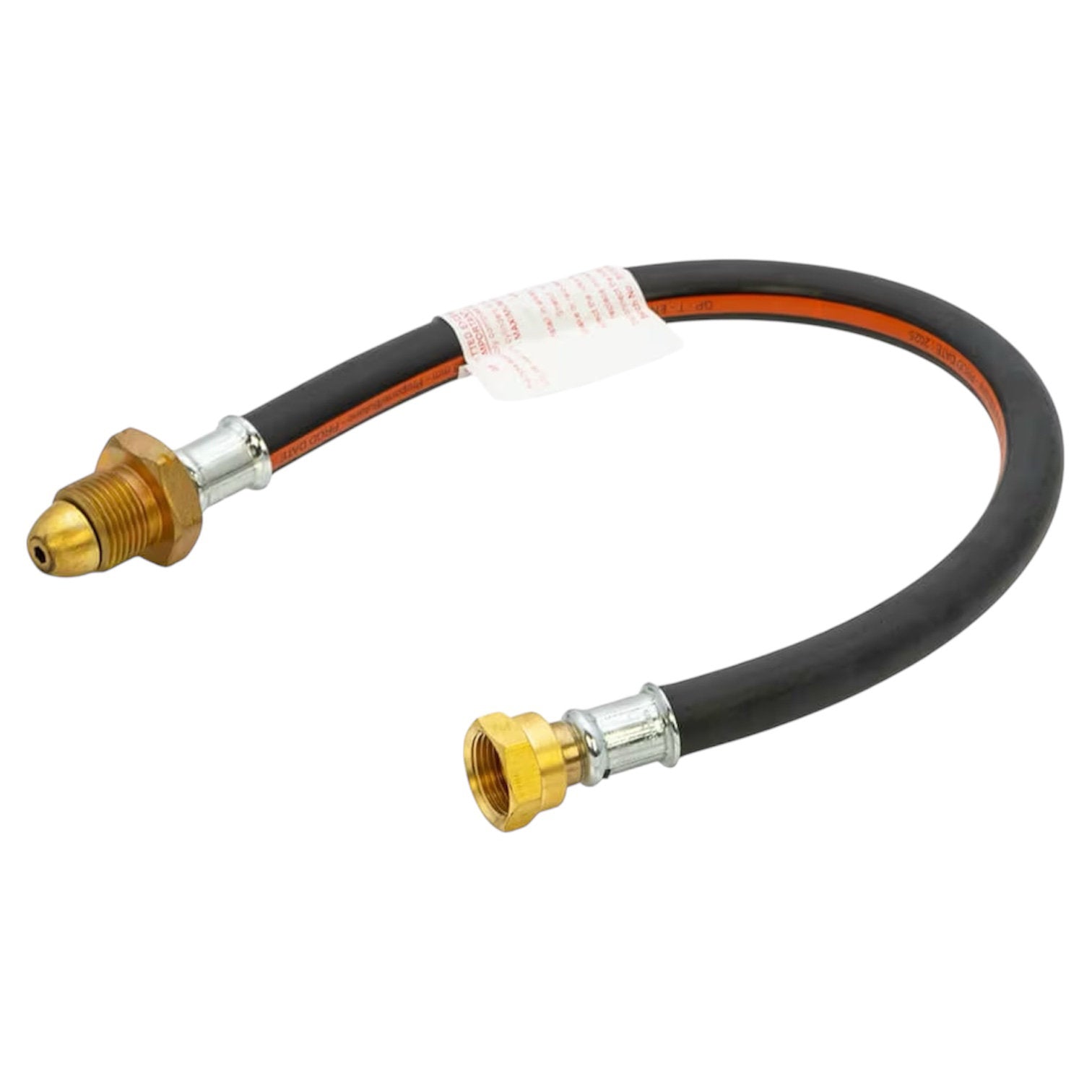 Propane Pigtail Hose 0.5m With Non Return POL x W20 Fitting