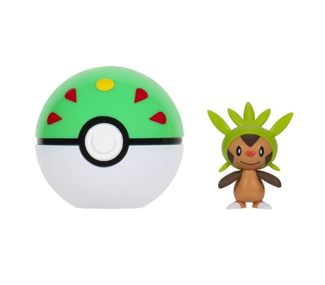 Pokémon Clip N Go Chespin & Friend Ball