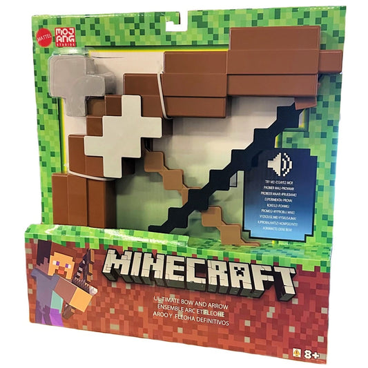 Minecraft Ultimate Bow & Arrow Kids Play Battle Toy With Lifelike Sounds