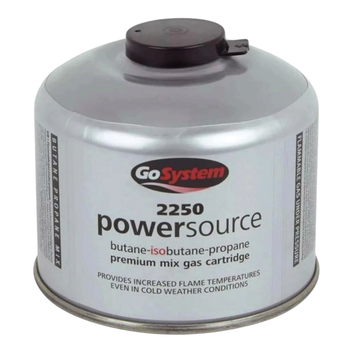 GoSystem 220g Butane Propane Gas Cartridge Camping Stove Fuel
