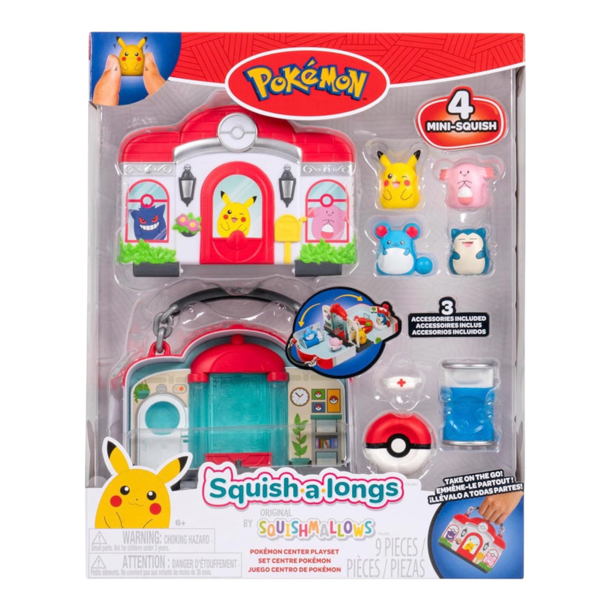 Pokémon Squishalong Play Centre Medium
