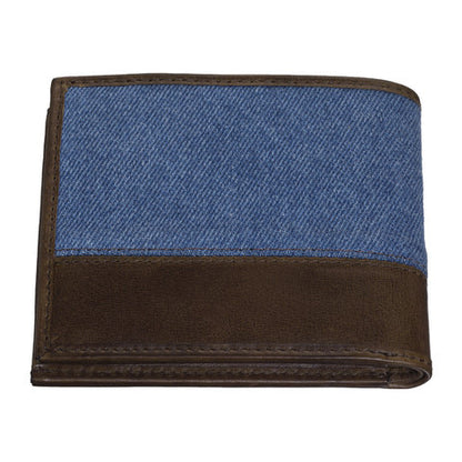 Denim Bi-Fold & Credit Card Wallet