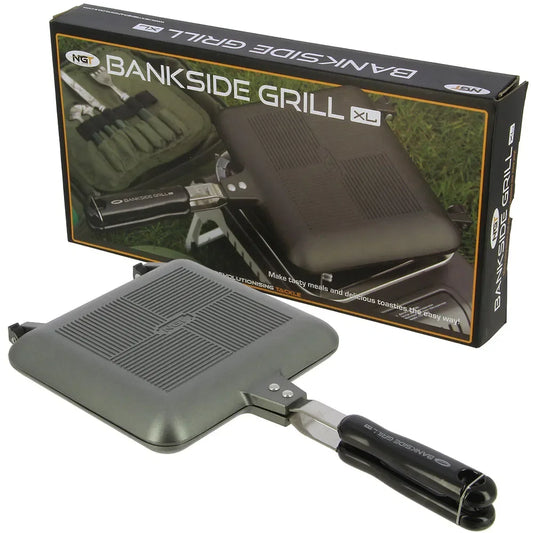 NGT Large Bankside Sandwich Toaster Gun Metal