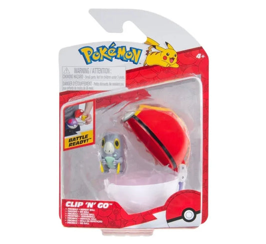 Pokémon Clip N Go Frigibax & Repeatball