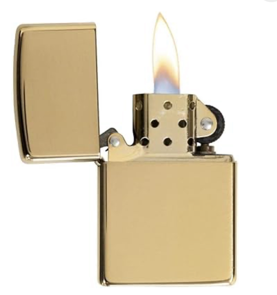 Zippo Regular High Polished Brass Armour Heavy Wall Refillable Windproof Lighter