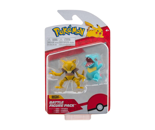 Pokémon Battle Figures Abra & Totodile