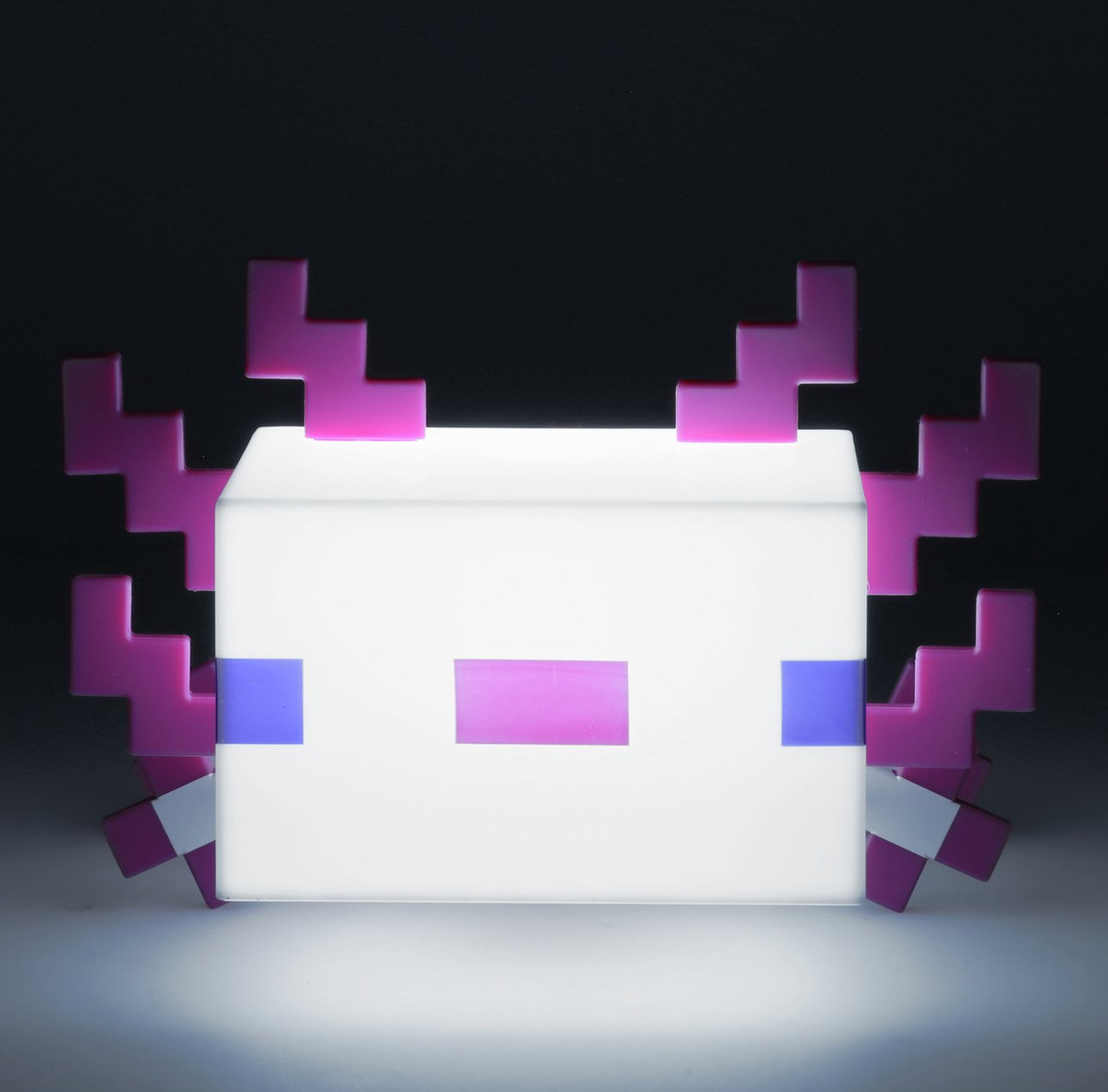 Minecraft Axolotl Rechargeable Lamp With 5 Different Colour Modes