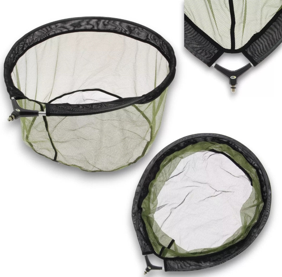 NGT 60cm Deluxe Pan Fishing Net Landing Net Match Carp Coarse Fishing Scoop Net