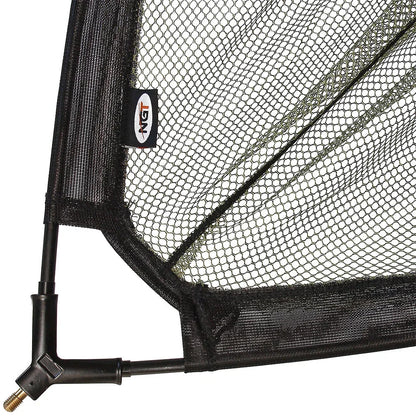 NGT 42" Specimen Net Two-Tone Mesh With Metal 'V' Block & Stink Bag
