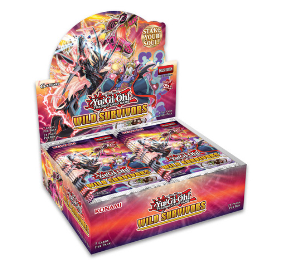 Yu-Gi-Oh! Wild Survivors Booster Pack 7 Cards TCG Sealed Foil Rare Collection