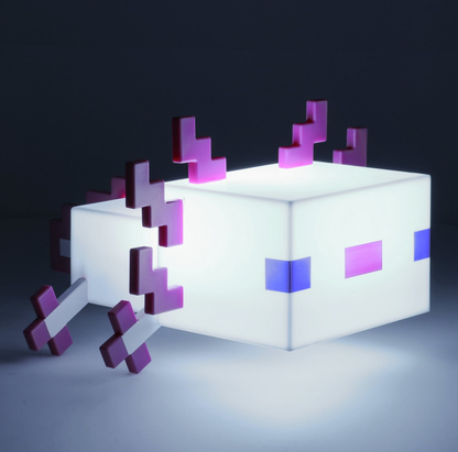 Minecraft Axolotl Rechargeable Lamp With 5 Different Colour Modes