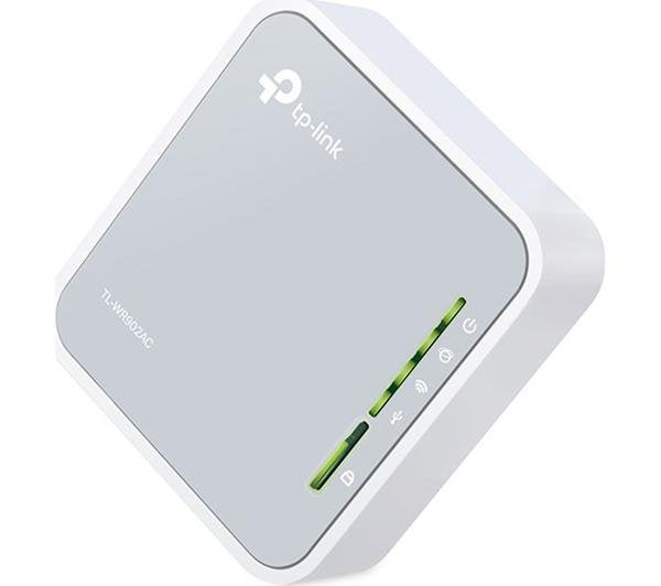 TP-Link TL-WR902AC WiFi Cable & Fibre Router - AC 750, Dual-band