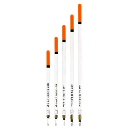 NGT Wide Tip Loaded Clear Waggler Floats 5 Pack