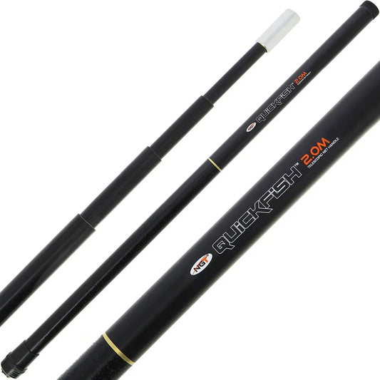 NGT Quickfish Travel Net Handle 2m 4 Section