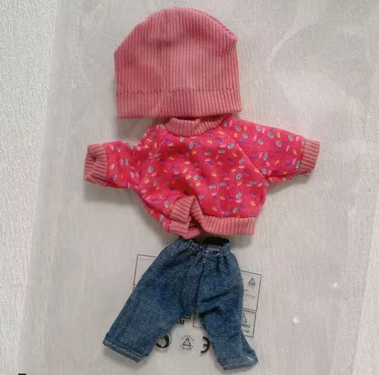 6" Silicone Baby Outfits - Mixed Outfit