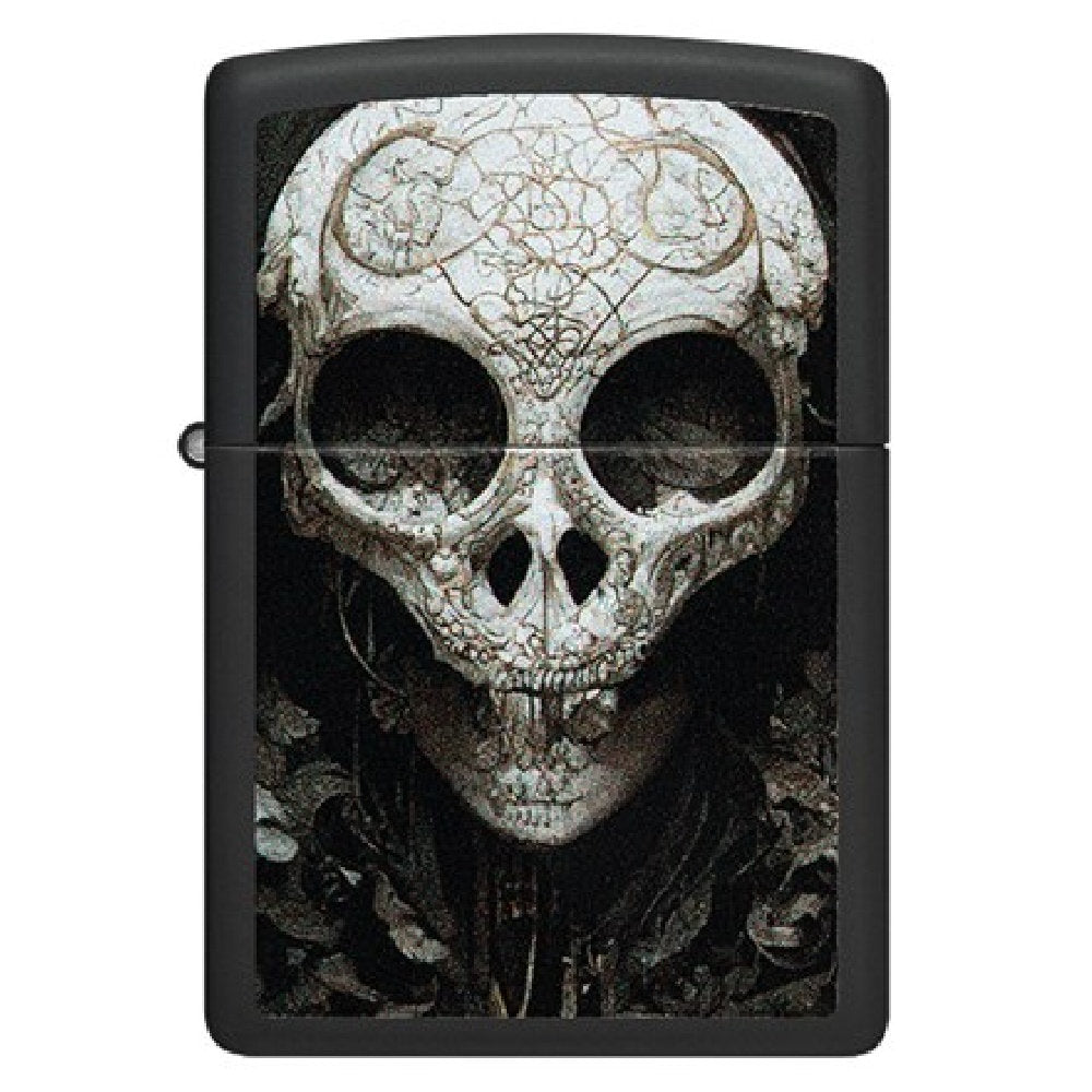 Zippo Regular Vintage Design Skull Refillable Windproof Lighter