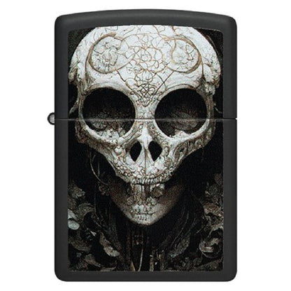 Zippo Regular Vintage Design Skull Refillable Windproof Lighter