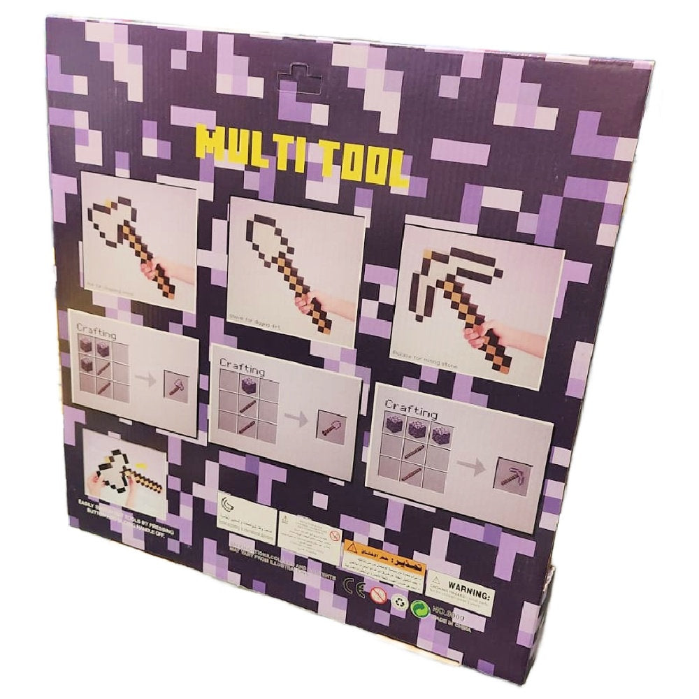 Minecraft Transforming Shovel / Axe / Pick Kids Toy