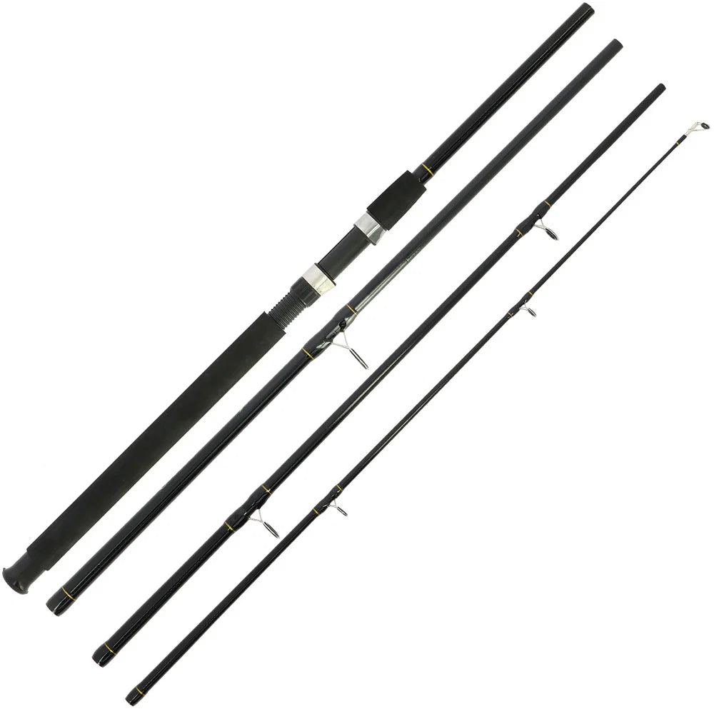 Angling Pursuits Travel Max 9ft 4 Piece Travel Fishing Rod 20-50g Fibreglass