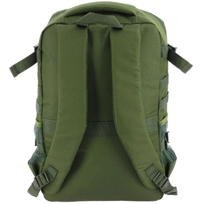 NGT 30L Military Style Fishing Rucksack Stealth Green Carp Tackle Backpack