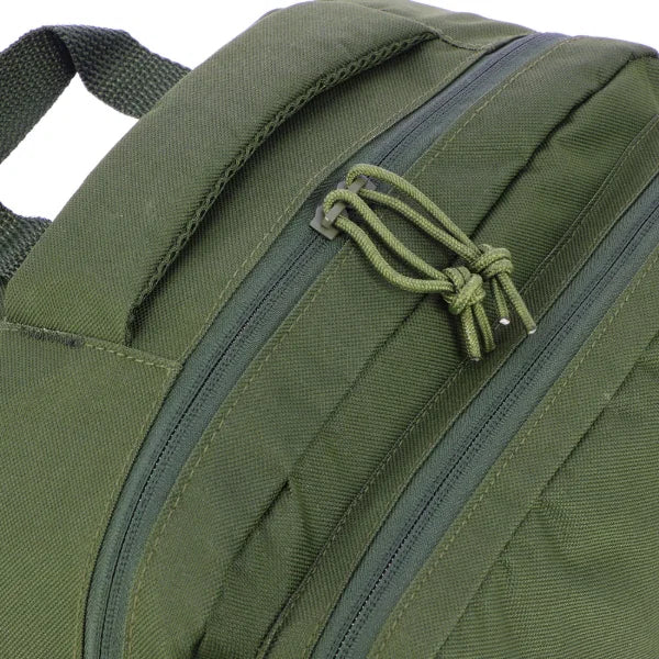 NGT 30L Military Style Fishing Rucksack Stealth Green Carp Tackle Backpack