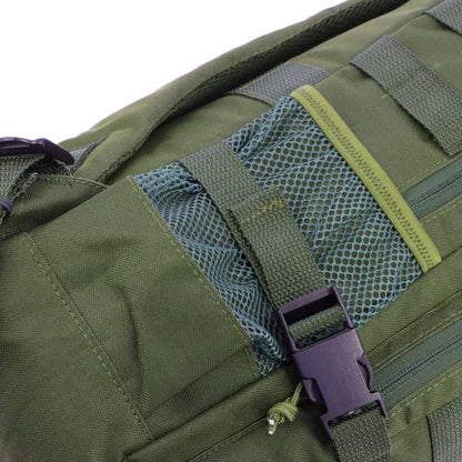 NGT 30L Military Style Fishing Rucksack Stealth Green Carp Tackle Backpack